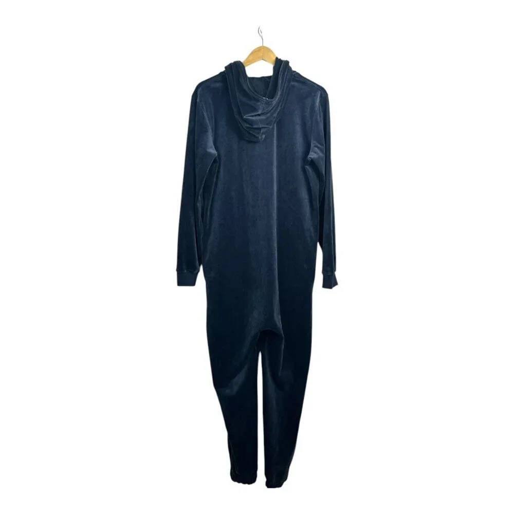 ONEPIECE Original Velour Unisex Jumpsuit | Navy |‎ Size XL | Y2K Loungewear